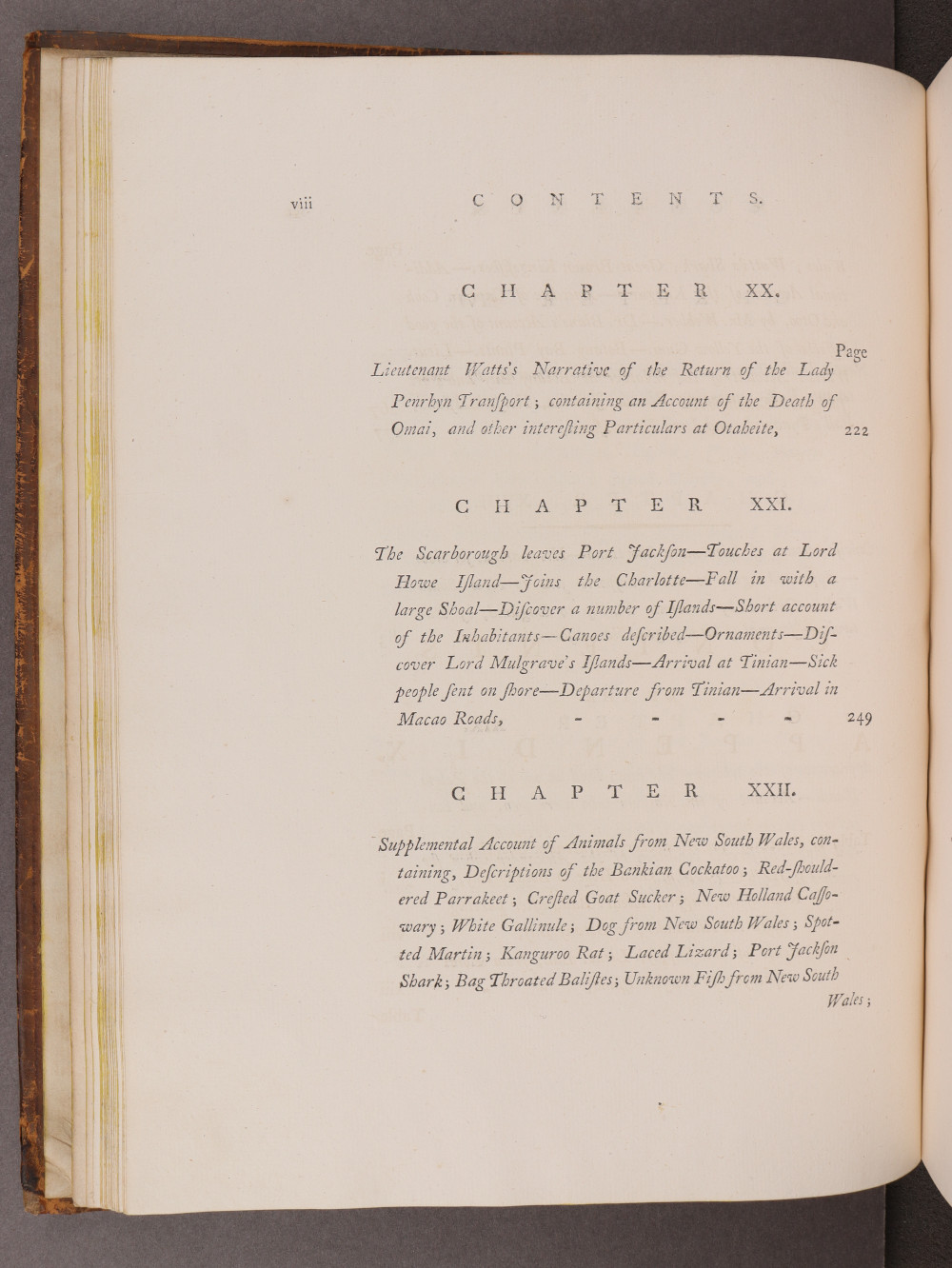 Page viii